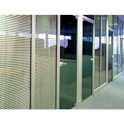 Fire & Sound Re-locatable Single Glazed Glass Partitioning