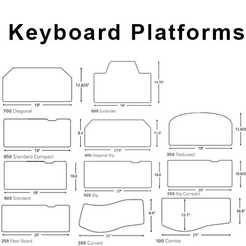 Humanscale Keyboard Platforms