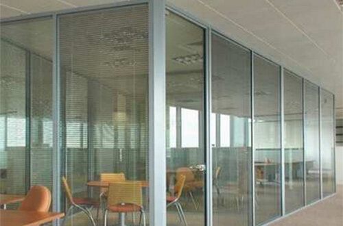 Logika 3000 Double Glazed Glass Office Partitioning System