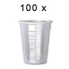 clear colour water non vending cold drink disposable cup pack of 100