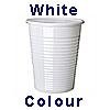 White colour water non vending cold drink disposable cup
