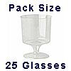 plastic disposable wine glasses pack of 8