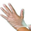 clear transparent vinyl disposable gloves