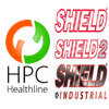 hpc healthline shield2 disposable gloves logo