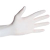 white nitrile disposable gloves