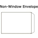 envelop with  window 