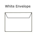 white c6 envelope