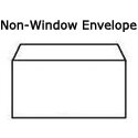non window envelope