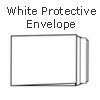 white protective envelope