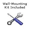 Whiteboard wall mountic kit included