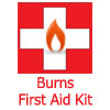 Burns first aid kit