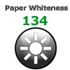 Paper whiteness 134