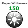 Paper whiteness 160
