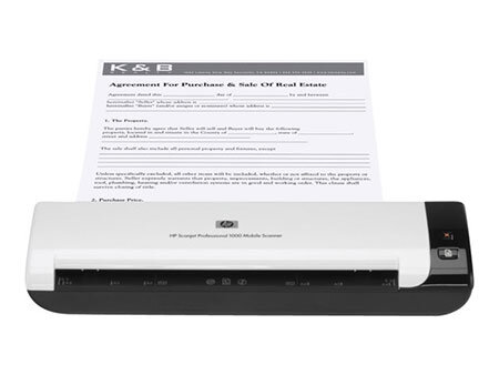 HP Scan Jet Professional 1000 Mobile Scanner L2722A