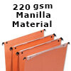 Suspension file manufactured from 220gsm manillla