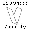 150 sheet capacity lateral file
