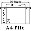 a4 size suspension files