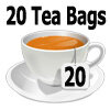 20 tea bags pack 