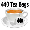 440 one cup tea bags pack 
