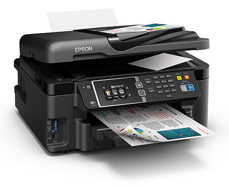 Epson WorkForce WF-3620DWF Business Colour Inkjet Wireless Multifunction Printer